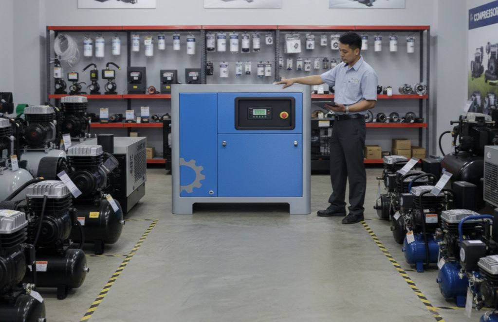 انواع کمپرسور هوا صنعتی