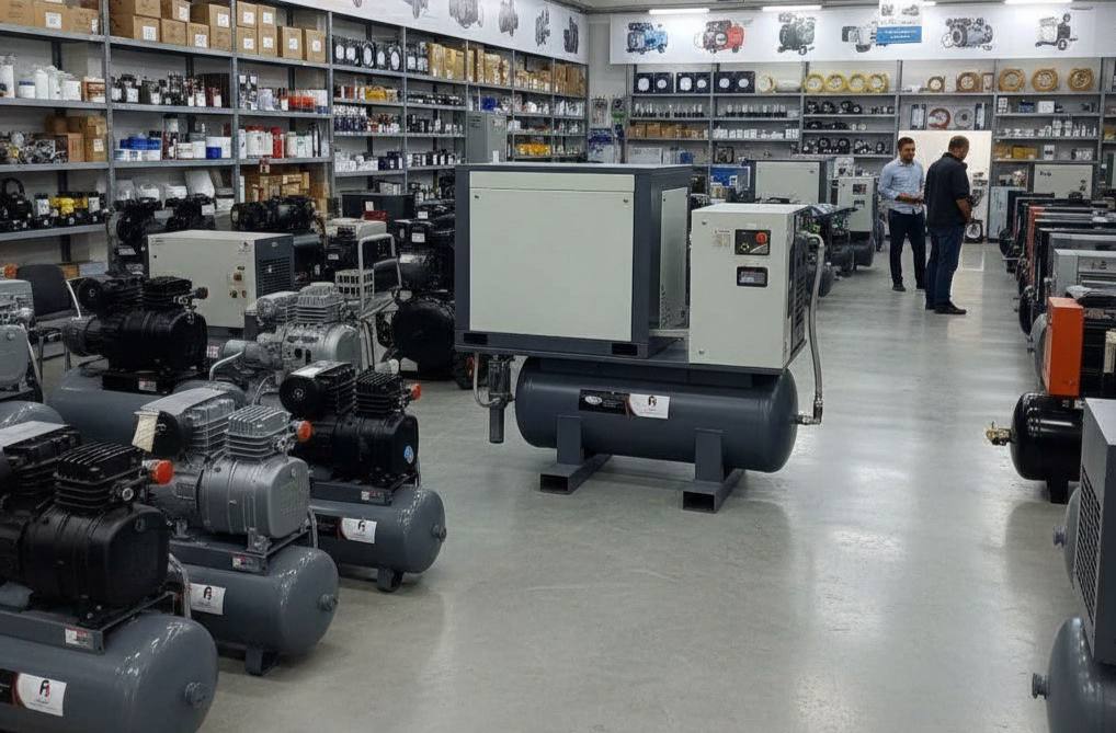 انواع کمپرسور هوا صنعتی