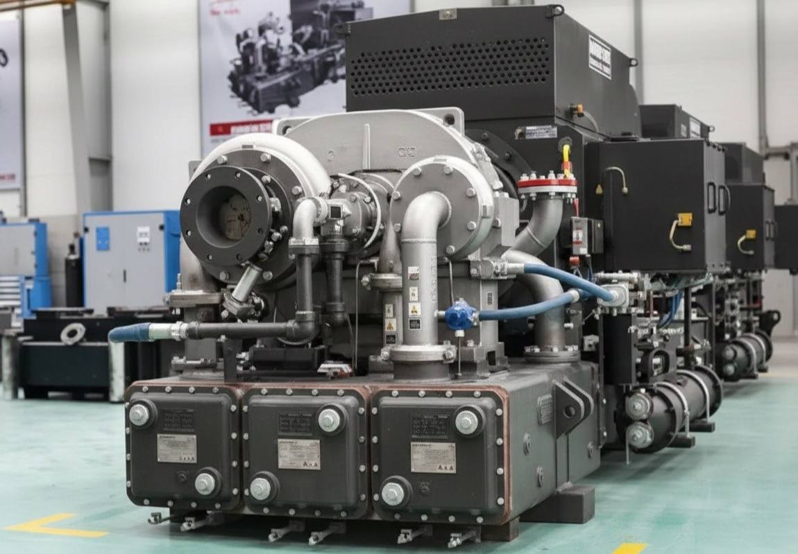 انواع کمپرسور سانتریفیوژ 