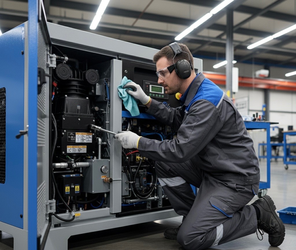 چگونه کمپرسور اسکرو هزینه های انرژی شما را کاهش می دهد؟